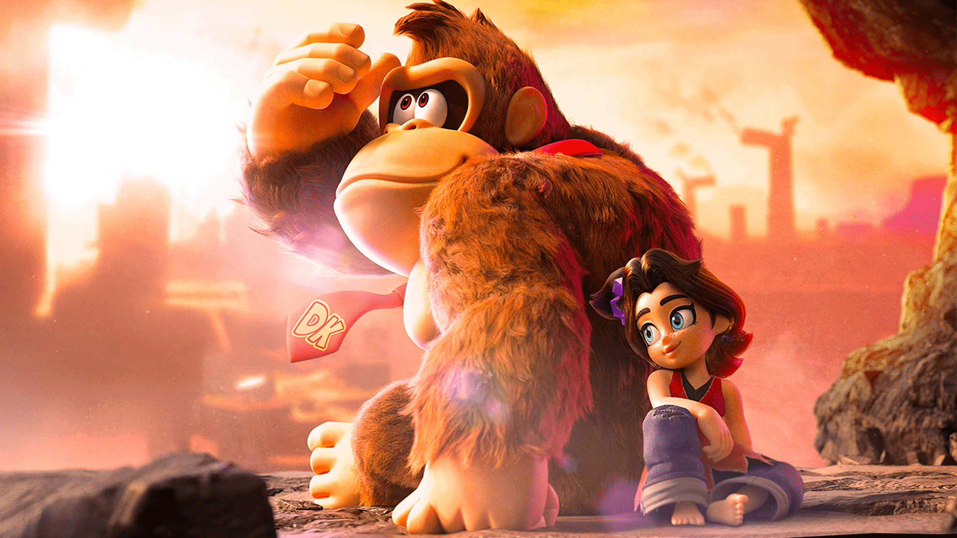 Donkey Kong Bananza loyal companion characters and allies